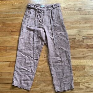 Wilfred tie front pants 10 B7